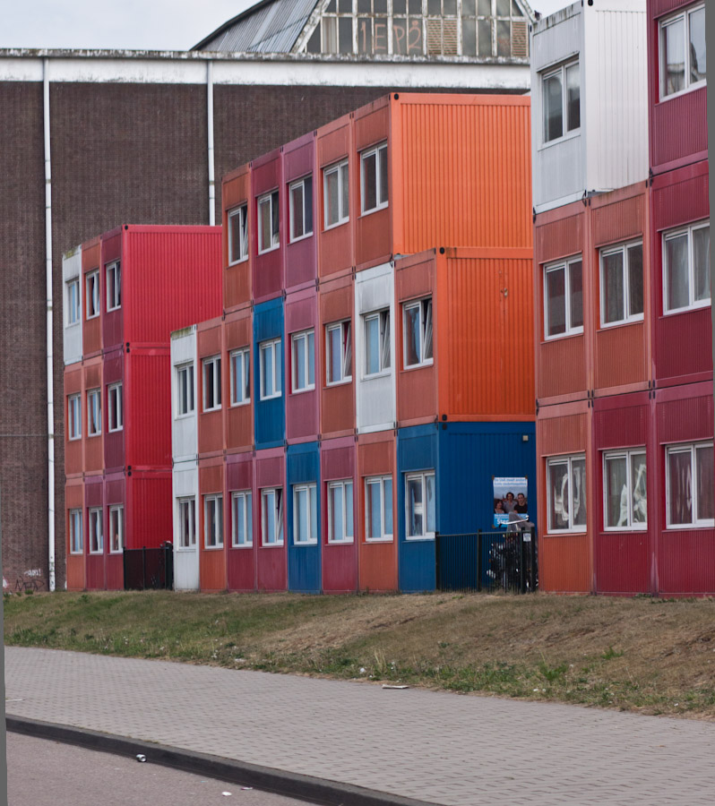 Keetwonen Student Housing in Containers